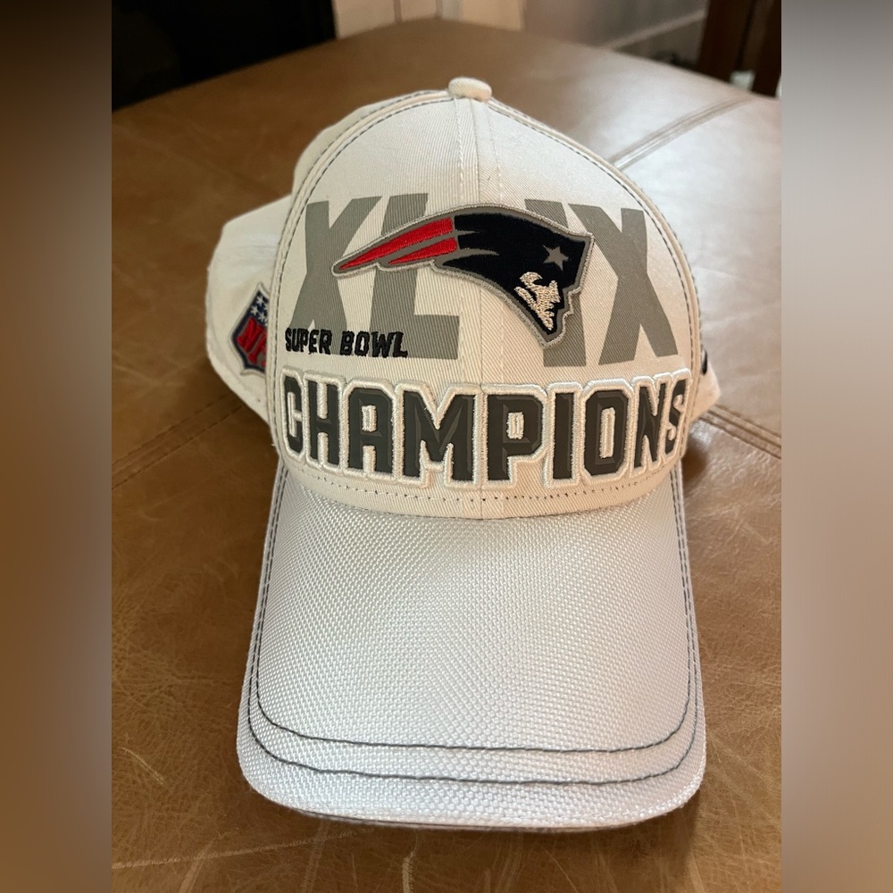 XLIX New England Patriots Super Bowl Champions limited edition hat.